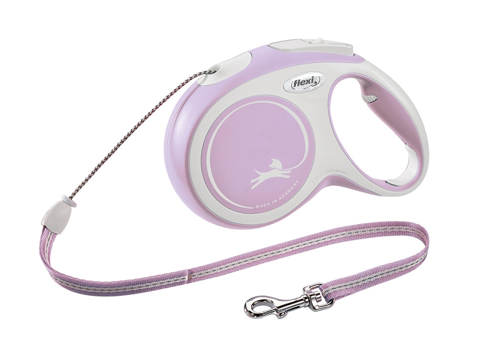 Flexi Nieuw Comfort M CORD 8 m rose