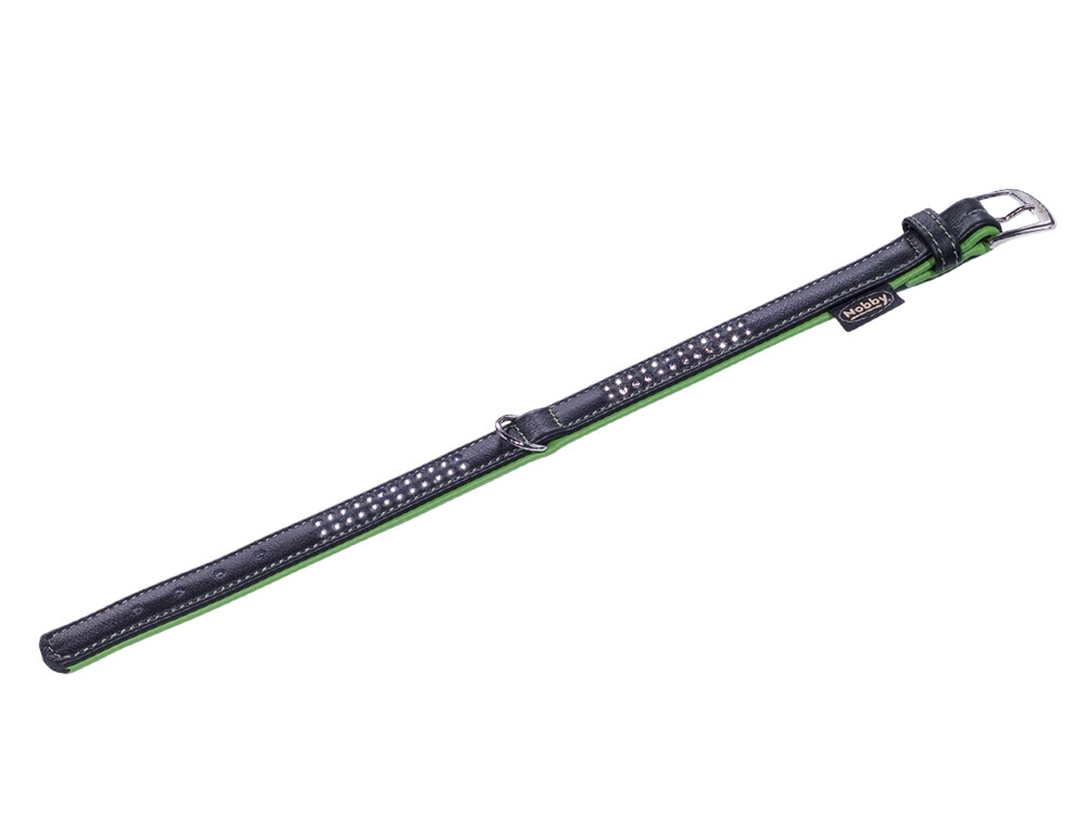 Kraag "PACIFIC DELUXE" enkele rij L: 27cm; (20-25cm) b: 12/14mm oranje