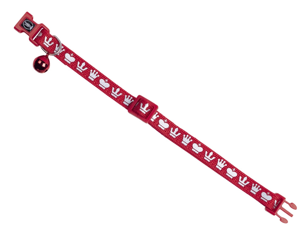 Kattenhalsband "Royale"  rood