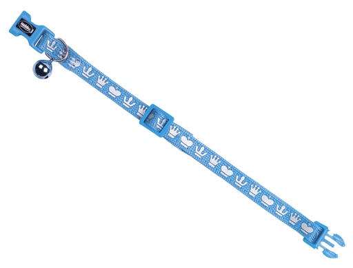 [NB7807706] Kattenhalsband "Royale"  blauw