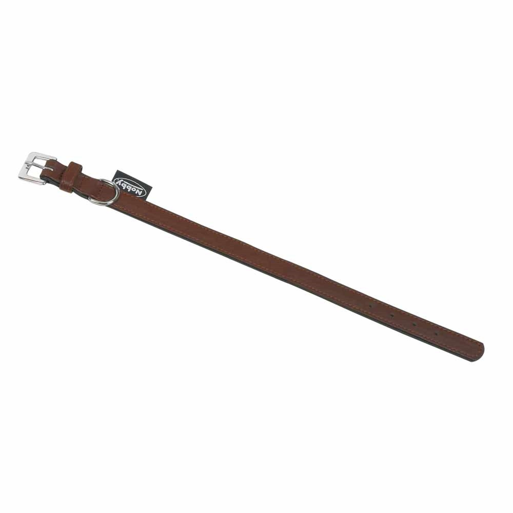 Kraag "ZUID" 52 cm (41-49 cm); 25/28 mm bruin