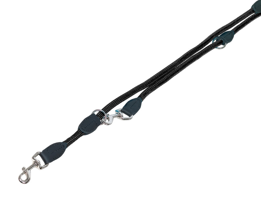 Trainingslijn "FUN ROYAL" l: 200 cm; b: 9 mm zwart