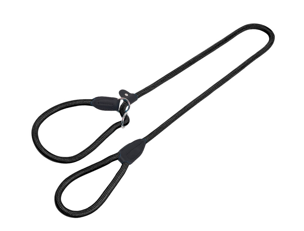Retrieverriem "FUN ROYAL" l: 170 cm; b: 9 mm zwart