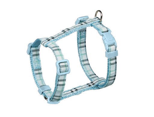[NB7820406] Harnas tartan chest 20-35 cm; l: 10 mm licht blauw