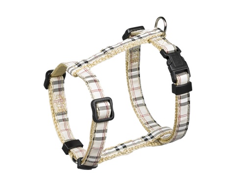 [NB7820411] Harnas tartan chest 20-35 cm; l: 10 mm beige