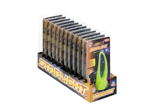 [NB78214] Glanzende clip "MULTI LIGHT" large display 12 st. 