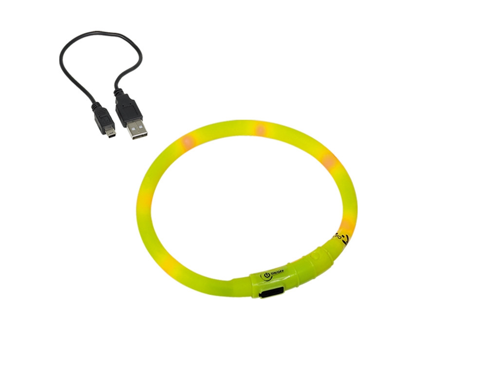 LED-lichtsnoer ZICHTBAAR M; 10 mm; 40 cm geel