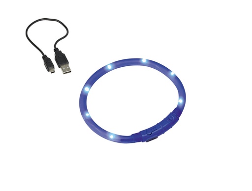 [NB78232] LED-lichtsnoer ZICHTBAAR 10 mm; 40 cm blauw