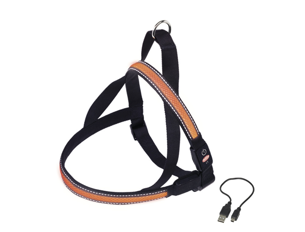 NOORSE Harnas "FLASH MESH" XL: L: 80-100 cm + 56; B: 38 mm oranje