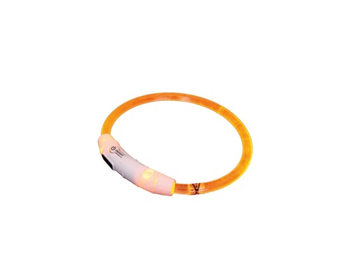 [NB78263] LED-lichtband ZICHTBAAR S 7 mm; 35 cm trans. oranje