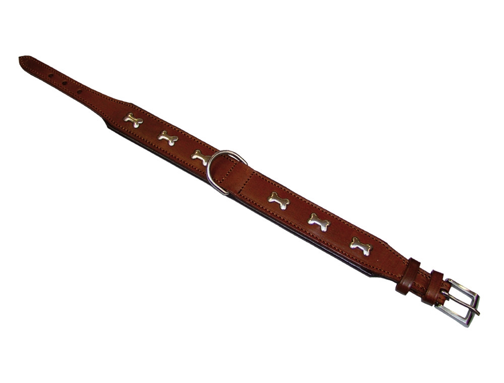 Leren halsband "CERRO"