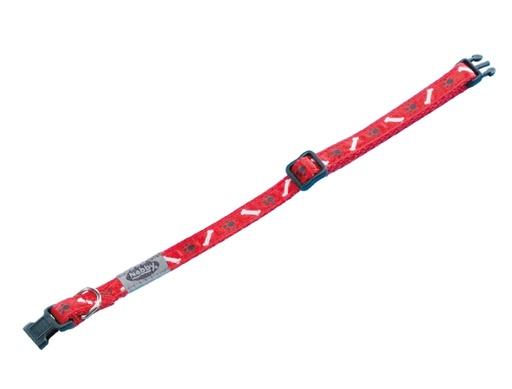 [NB7850101] Kraag "Mini" l: 20-35 cm; b: 10 mm rood