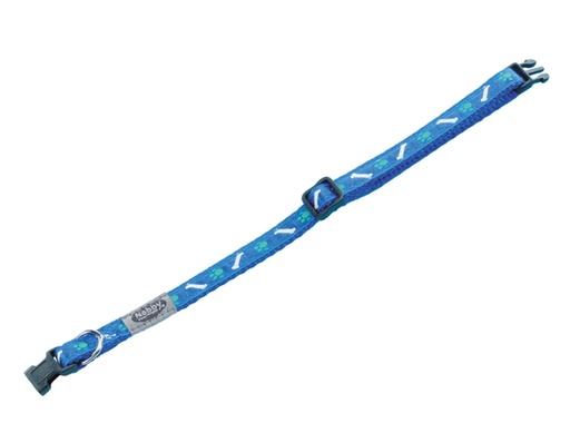 [NB7850106] Kraag "Mini" l: 20-35 cm; b: 10 mm blauw