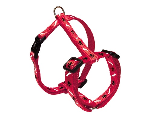 [NB7850401] Harnas "Mini" chest 20-35 cm; l: 10 mm rood