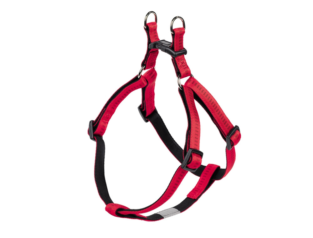 Harnas "Softgrip" borst: 30-40 cm; b: 10 mm rood