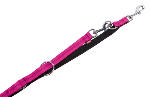 [NB7850777] Trainingslijn "Soft Grip" l: 200 cm; b: 10 mm fuchsia / zwart