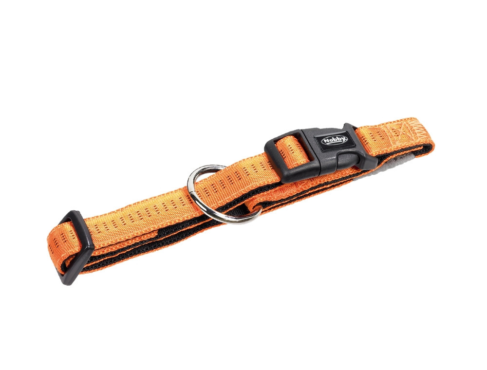 Kraag "Softgrip" l: 25/35 cm; b: 15 mm oranje