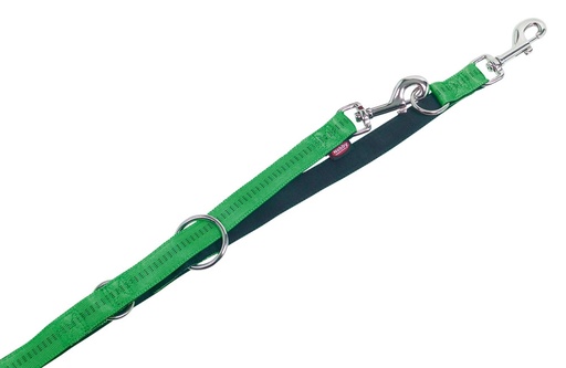 [NB7851984] Trainingslijn "Soft Grip" l: 200 cm; b: 25 mm licht groen / bruin