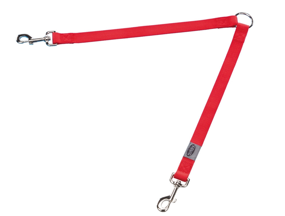 Riem "Klassiek" l: 2 x 40 cm; b: 15 mm rood