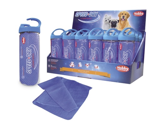 [NB79087] Handdoek "SPEED DRY COMFORT" 66 x 43 cm blauw