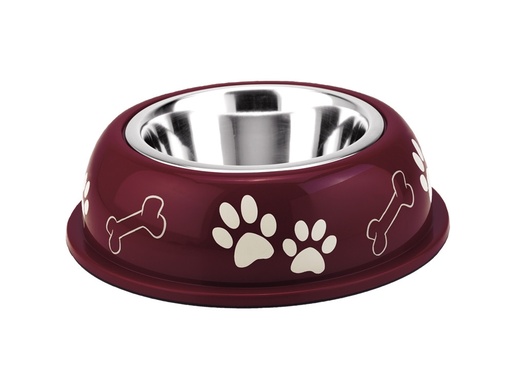 [NB7909801] Schaal "NICE DINER" 25 cm 0,75 ltr. rood