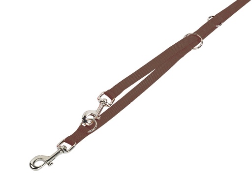 [NB7910223] Trainingslijn "Classic" l: 200 cm; b: 10 mm bruin