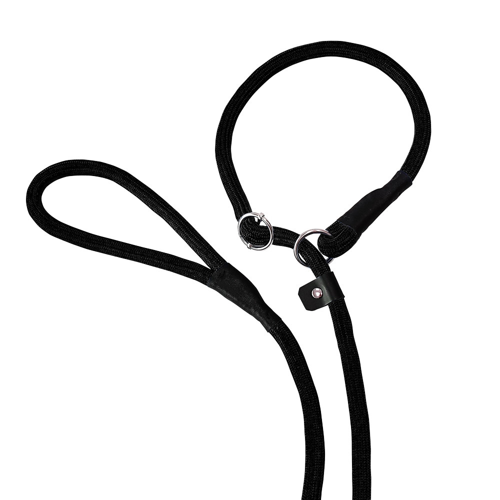 Retrieverriem “Fun Uni” l: 170 cm; b: 9 mm zwart