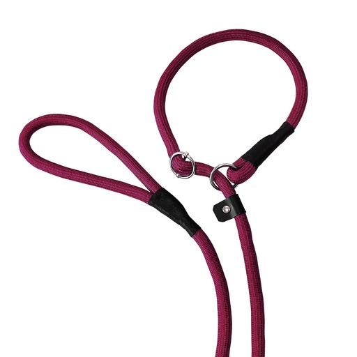 [NB7925812] Retrieverriem "Fun Uni" l: 170 cm; b: 9 mm bordeux