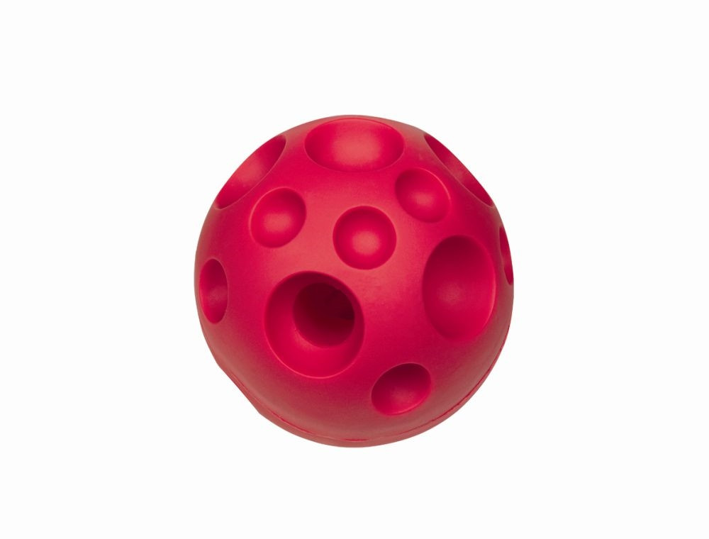 Vinyl snackbal voor honden 12 cm 