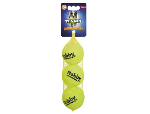 [NB79448] Tennisbal M 6,5 cm; Net of 3 st. 