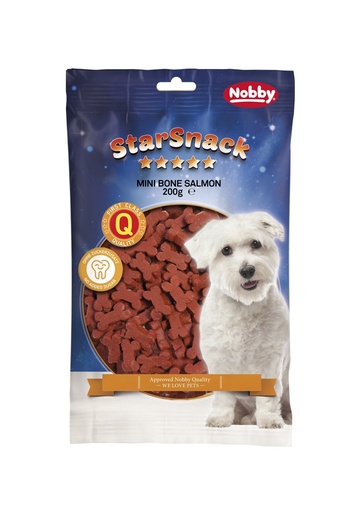 [NB79776] StarSnack “Mini Bones Zalm” zak; 200 g 