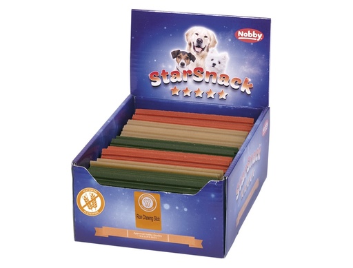 [NB79788] StarSnack Rijstkauwstick display 70 st; 17 cm 