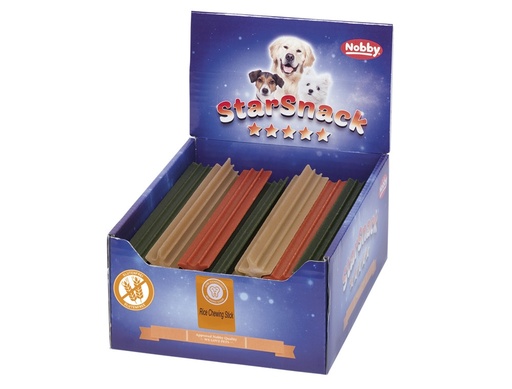 [NB79789] StarSnack Rijstkauwstick display 36 st; 23 cm 