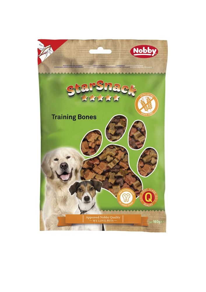 StarSnack "Training Bones" graanvrij zak; 180 g 