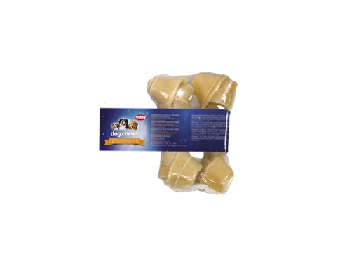[NB79809] Botten van ongelooide huid geknoopt 2 Stuks; 13,0 - 14,0 cm; 45 g 