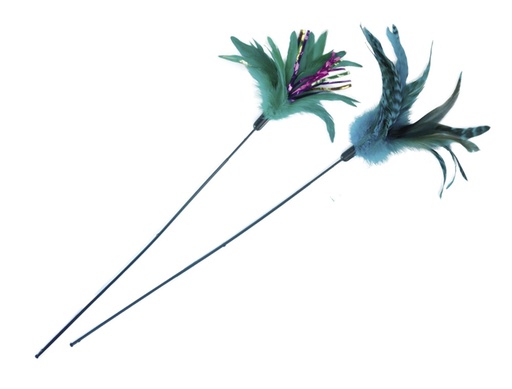 [NB80070] Veren voorkant met veer 59 cm 