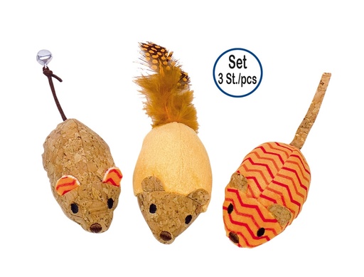 [NB80281] Pluche muisjes met kattenkruid