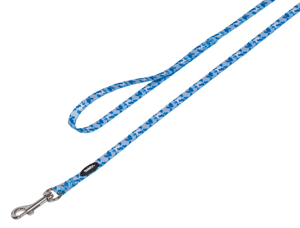 Lijn "Camouflage" l: 120 cm; b: 10 mm licht blauw