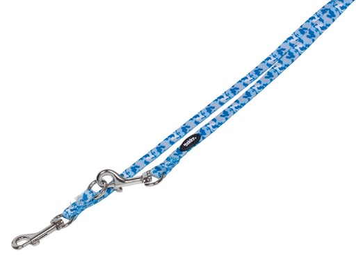 [NB8040332] Trainingslijn "Camouflage" l: 200 cm; b: 10 mm licht blauw