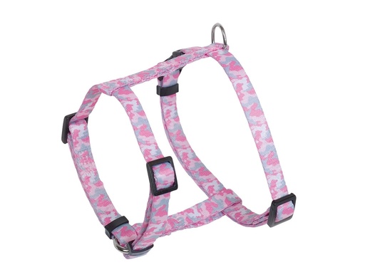 [NB8040415] Harnas "Camouflage" chest 20-35 cm; l: 10 mm roze