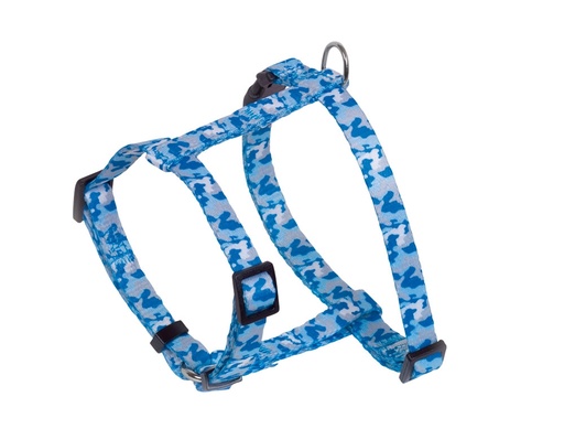 [NB8040432] Harnas "Camouflage" chest 20-35 cm; l: 10 mm licht blauw