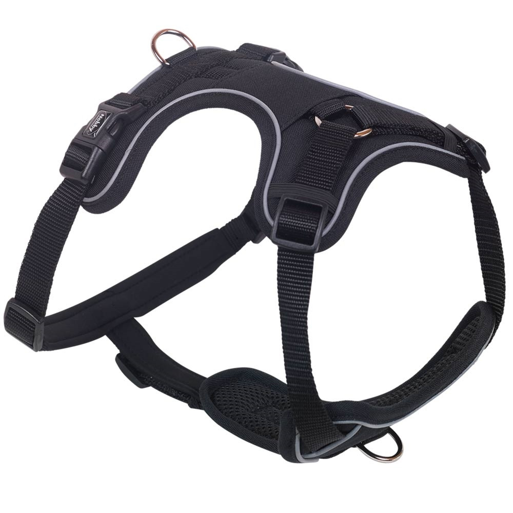 Comforttuigje "MAILO" XL: borst: 50-70 cm, taille: 82-100 cm, b: 25 mm zwart