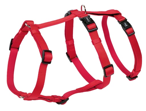 [NB8041501] Veiligheidsharnas "Turva" nek: 24-34 cm, borst: 30-40 cm, b: 10 mm rood