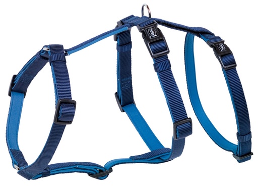 [NB8041606] Veiligheidsharnas "Turva" nek: 34-48 cm, borst: 40-65 cm, b: 15 mm blauw