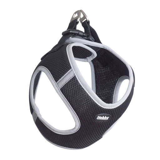 [NB8044305] Netharnas "DELIGHT" M: borst: 38-43 cm, taille: 45-50 cm, 20 mm zwart