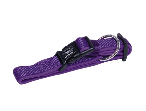 [NB8052338] Kraag "Klassieke Preno" L: 40-55 cm; b: 25/35 mm paars/paars
