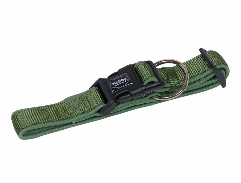 Kraag "Klassieke Preno" L: 50-65 cm; b: 25/35 mm forest