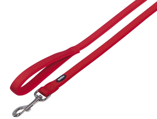 [NB8052601] Lijn "Klassiek Preno" L: 120 cm; b: 20/25 mm rood/rood