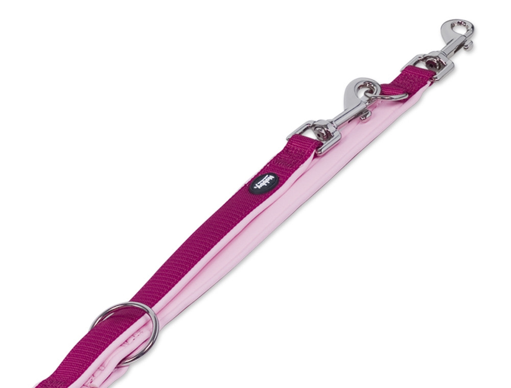 Trainingslijn “Classic Preno” L: 200 cm; b: 15/20 mm rasberry/roze