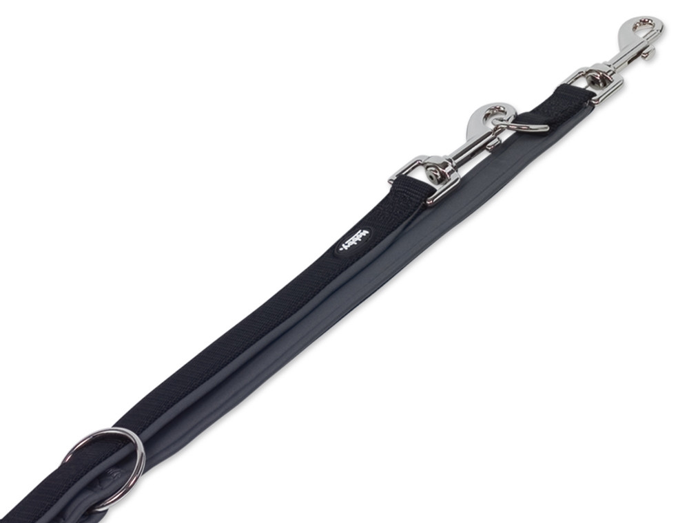 Trainingslijn “Classic Preno” L: 200 cm; b: 20/25 mm zwart/grijs